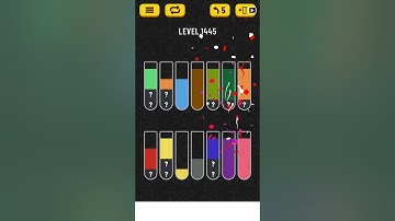 【Water Sort Puzzle】 Level 1445