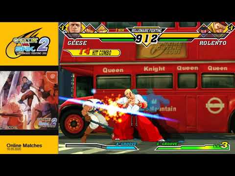 18.09.2020 Capcom vs SNK 2 Online Matches NullDC BEAR