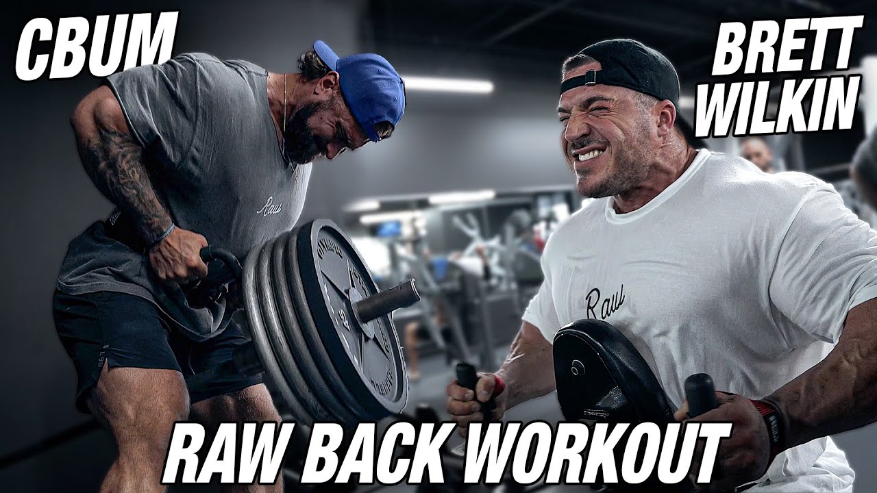 Raw Back Workout W/ Cbum & Brett 'The Butcher' Wilkin - Youtube