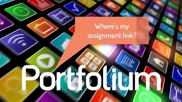 Submitting a Portfolium Assignment in Canvas