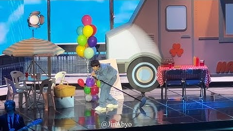 20241117 bts jin I'll be there live performance 방탄소년단 진 I'll be there 쇼케이스 라이브 직캠