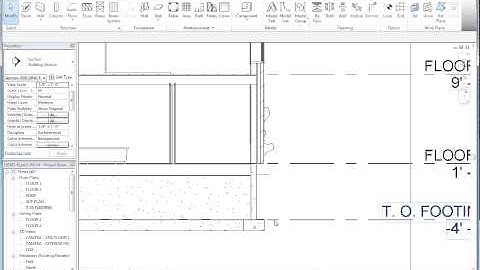 Revit, Foundation for a Residential Design, Part 3, Creating a Footing and Floor Slab for a Basement