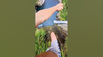 POV jumping 41m Takamaka falls with @insta360 Ace Pro 2