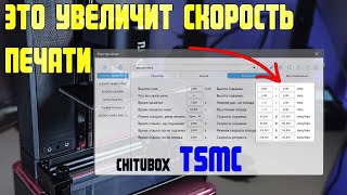 Как уменьшить время фотополимерной печати/ TSMC Chitubox