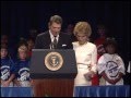 Nancy Reagan at the Republican Salute to the First Lady on August 15, 1988