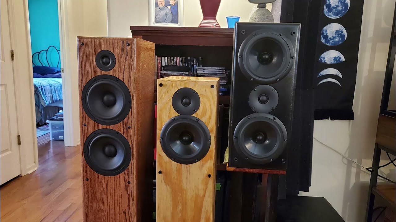 CSS Audio vs. GR Research Speaker Kits with Music Demos YouTube