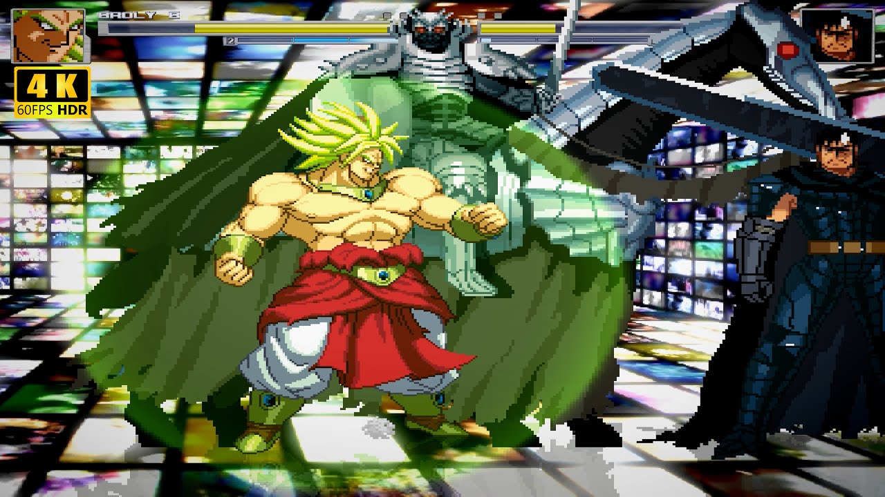 BrolyBoss Vs Guts | Mugen | 4K 60FPS