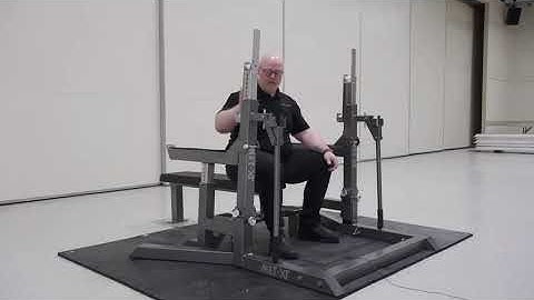 MET-XT Powerlifting Rack