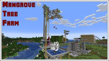 Mangrove Tree Farm - E52 | Another Day in Minecraft - No Mining