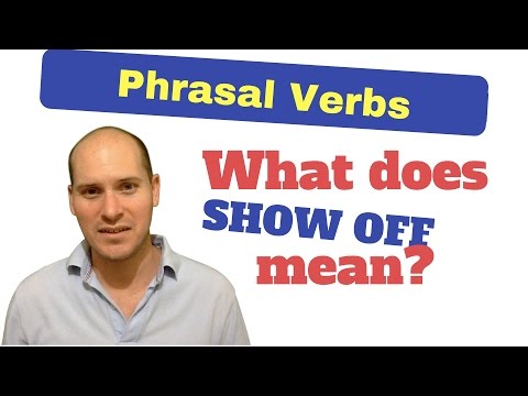 Video: What Is Show-off