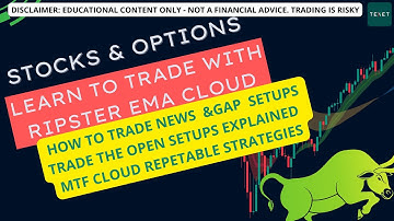 Stock Market Strategies : Trade $TSLA for Living & Other Strategies with Ripster Clouds