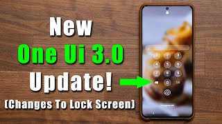 New ONE UI 3.0 Public Beta Update - New Changes To Lock Screen! screenshot 4