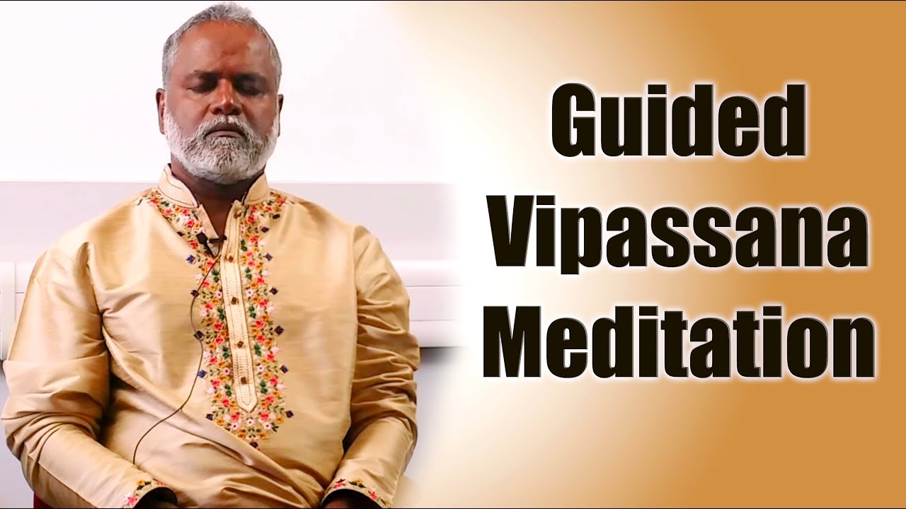 Guided Vipassanaa Meditation Swami Paramananda  YouTube