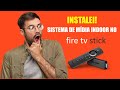 Sistema de mdia indoor no  fire tv stick 4k