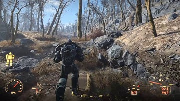 Fallout 4 - Playing with the Power Armor Jetpack
