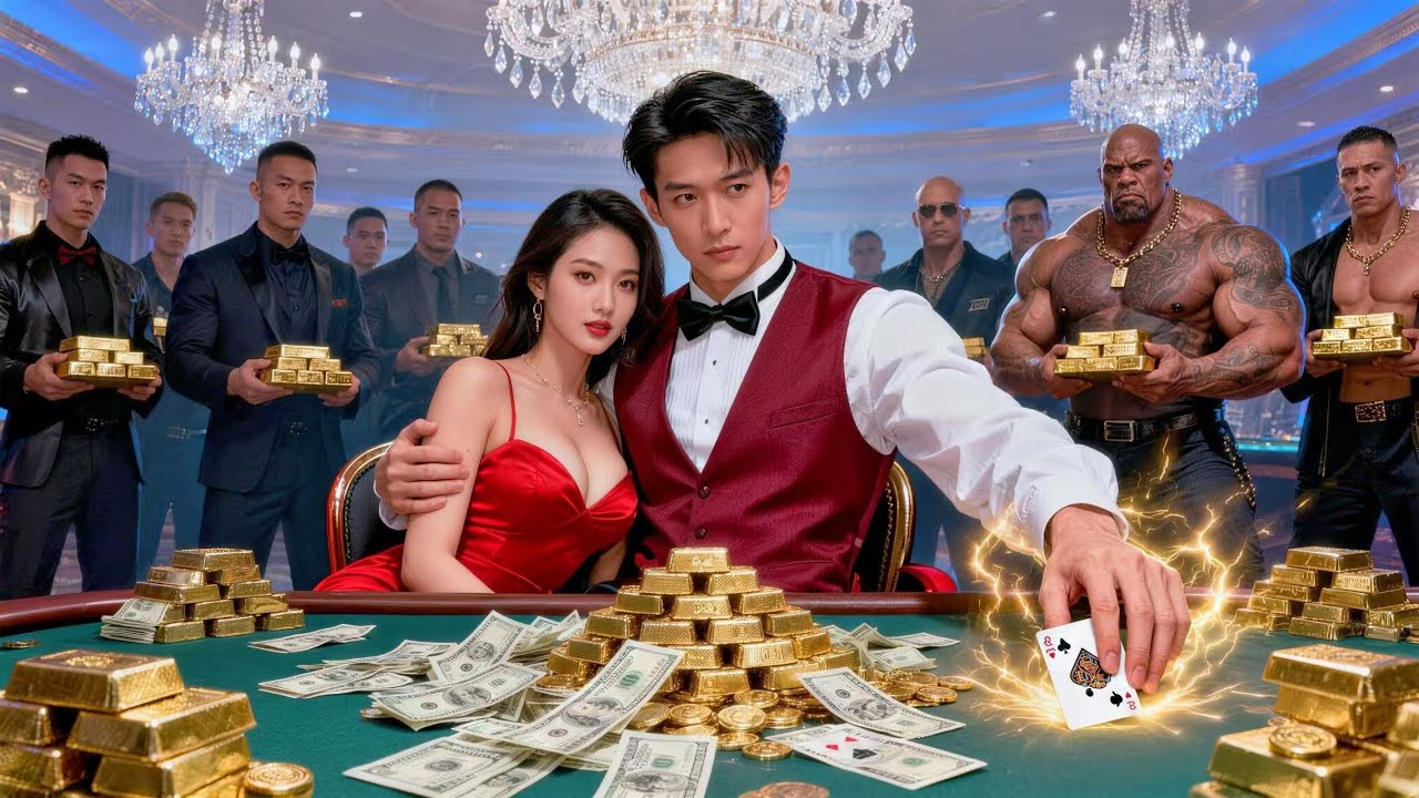 負債萬億的性格荷官被惡霸狠狠羞辱，一個毫無存在感的服務生竟然是賭神轉世，靠著賭博贏得萬億美元幫荷官贖身！