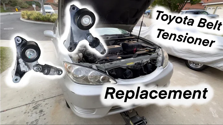 How to Replace Drive Belt Tensioner - Toyota Camry (2002-2006) 2AZFE (2.4L)