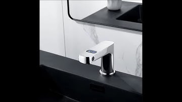 dual function sensor faucet and sensor soap dispenser