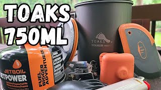 Toaks Ultralight Cook Kit & Accessories