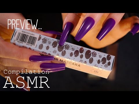 ASMR Preview Compilation (🎧 soft spoken)