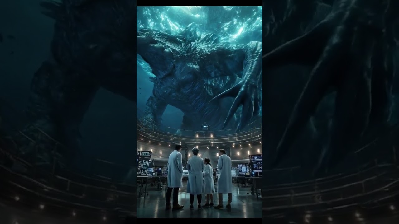 Secret footage from the deep sea station 