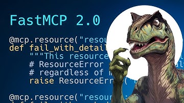 Control error visibility in FastMCP 2.0 client-facing `ResourceError` and masked internal exceptions