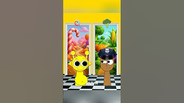 POV Labubu and Simon want to get into the sweets room, but Tung Sahur… | Incredibox Sprunki