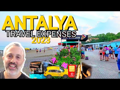 ANTALYA, TURKEY TRIP - HOW MUCH YOU NEED TO SPEND DAILY IN SUMMER 2023🇹🇷