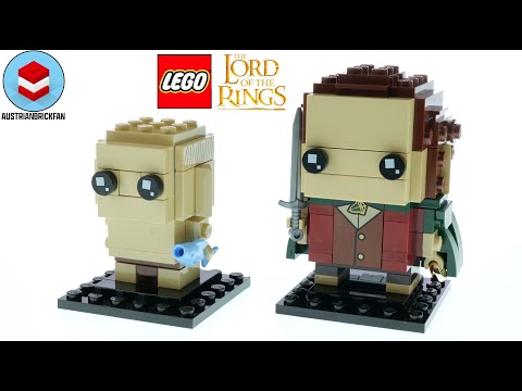 LEGO Lord of the Rings 40630 Frodo & Gollum - LEGO Speed Build Review