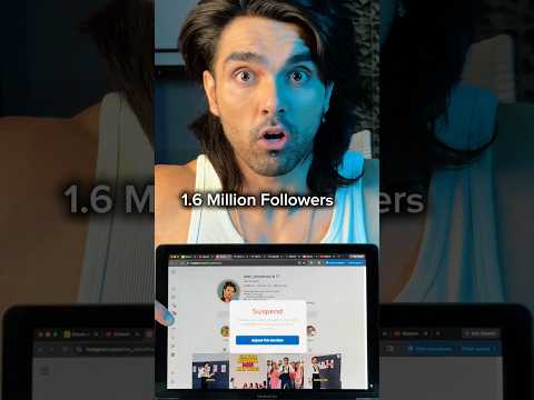 Instagram Account Suspended By Hackers 🚨#shorts