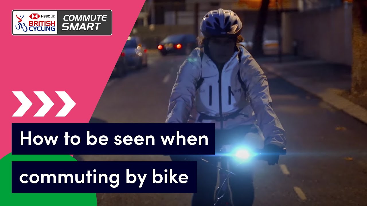 How to be seen when commuting by bike | Commute Smart - YouTube