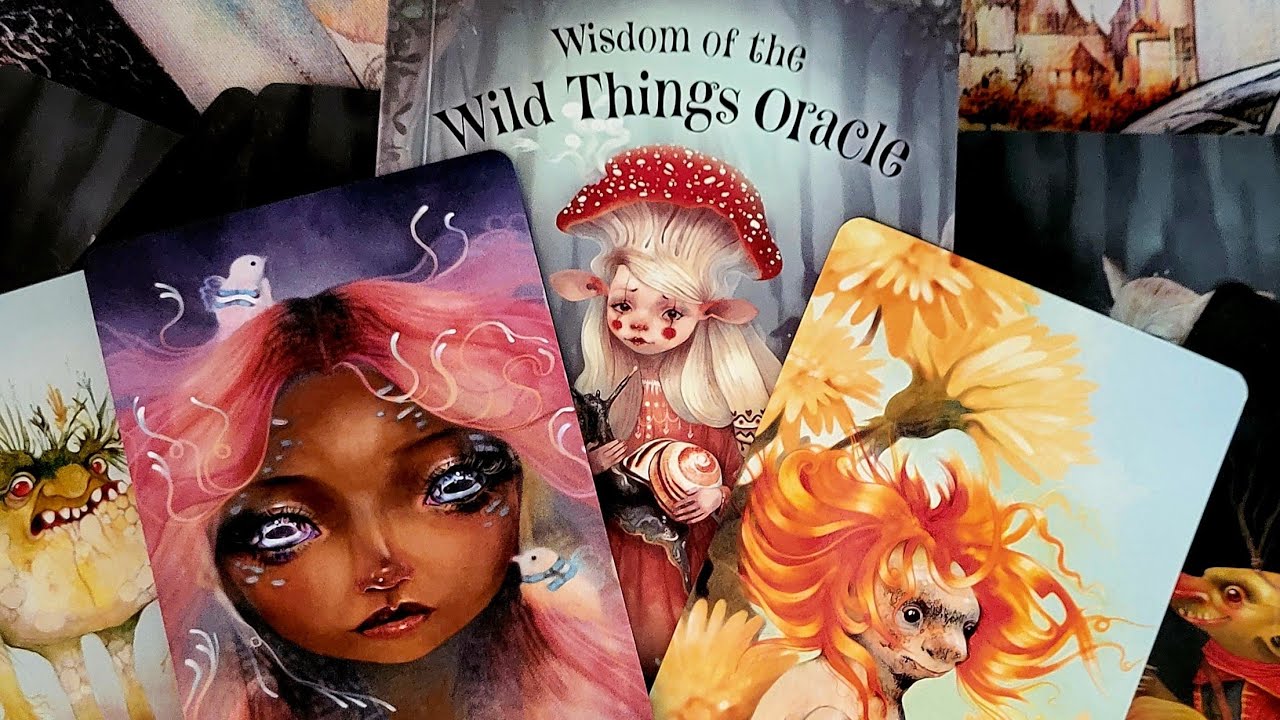 😅I don't gush but... Wisdom of the wildthings oracle