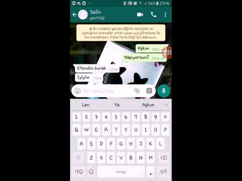 Garsonluk yaptığı için sevgilisi terketti bakın ne oldu ( WhatsApp konuşması )