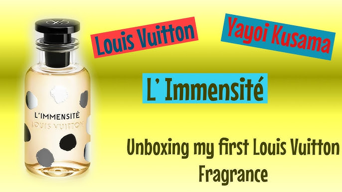 Old fragrance unboxing but still… L'Immensité Louis Vuitton. #fragra