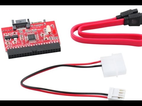 ቪዲዮ: የ Sata Ide Adapter ን እንዴት ማገናኘት እንደሚቻል