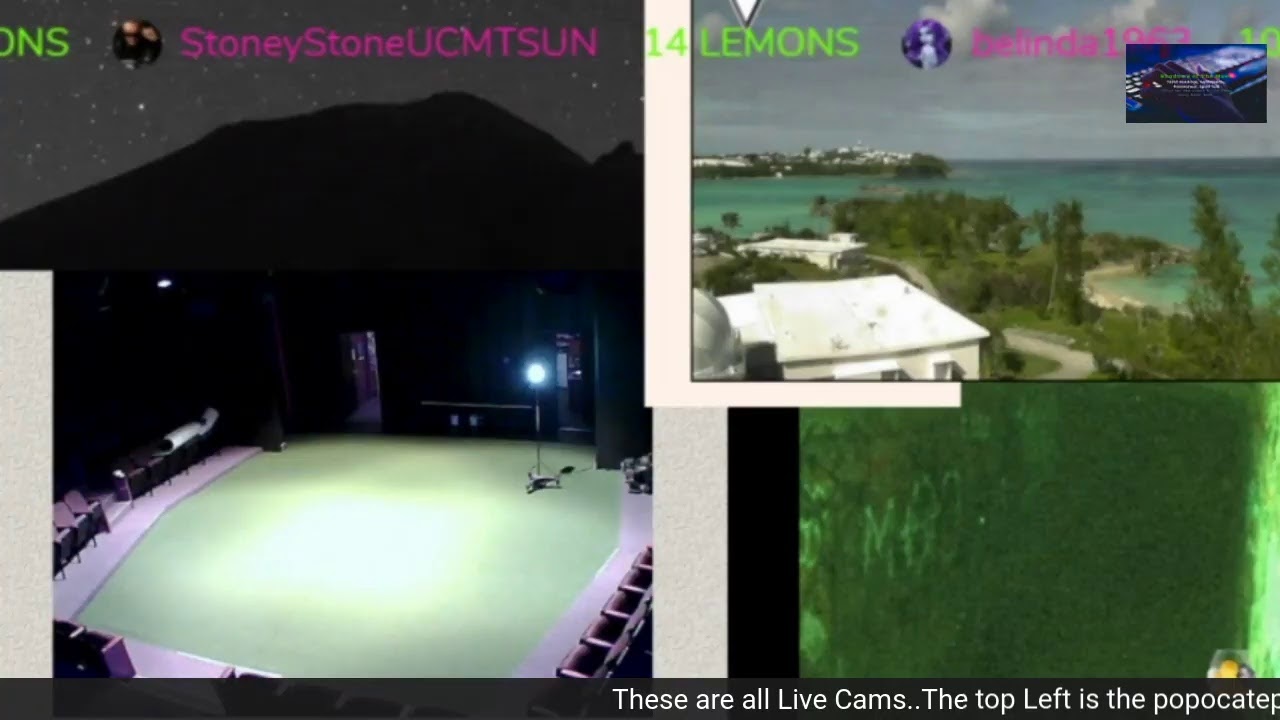 Nightly Ghost cams and Music