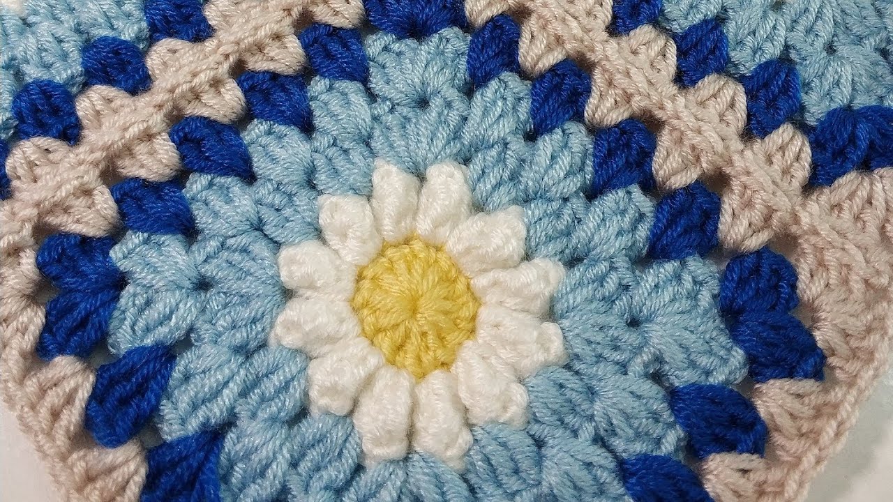 Kolay Tığişi Kare Motif Yapılışı