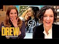 Sara gilbert confesses her first girl kiss was with drew on the poison ivy set
