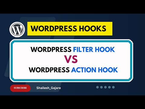 WordPress Hooks | WordPress Filter Hook | WordPress Action Hook