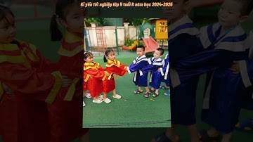 Kỉ yếu tốt nghiệp lớp 5 tuổi B năm học 2024-2025