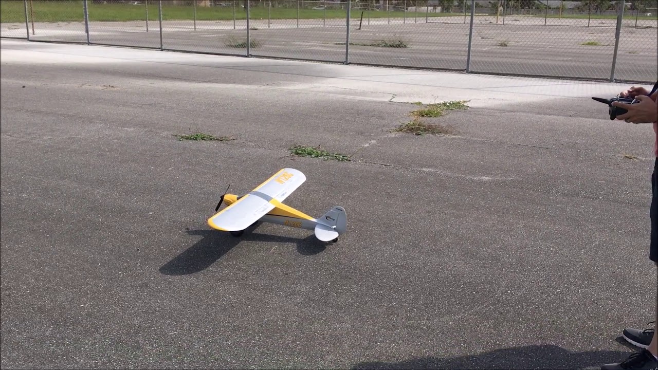 Hobbyzone Carbon Cub S plus maiden and 2nd flights with GPS disconnected 07 14 2018