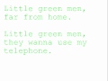 Little Green Men (original song)