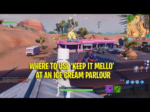 ice cream shop fortnite