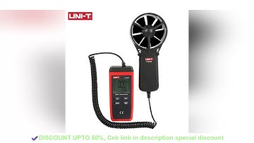 Uni-T Digital Anemometer — Exclusive (2025): UNI-T Digital Anemometer Ut363s 0.4~30m/S