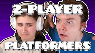 🔴 2-PLAYER PLATFORMERS ft. Wulzy | Geometry Dash 2.2