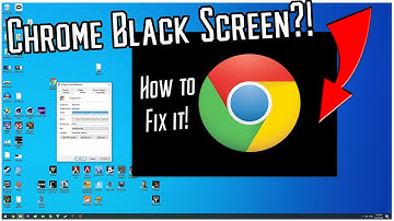How To Fix When Chrome Goes Black - Hardware Acceleration / GPU Change Fixed!