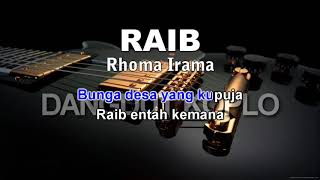 RAIB (BUNGA DESA) KARAOKE DANGDUT DENGAN LIRIK TANPA VOKAL