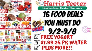 Harris Teeter Couponing 9/2-9/8 : 16 FOOD Deals You Must Do & REBATES
