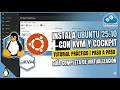 Instala Ubuntu 25.10 con KVM y Cockpit | Guía completa de virtualización #vmcloudmaster