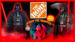 👻 UNBOXING & SET UP HOME DEPOT 2024 DISNEY STAR WARS DARTH VADER LIFE SIZE ANIMATRONIC PROP 🎃